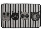 Delta Carpet Covor Dreptunghiular pentru Usa de Intrare, Negru / Gri, 50 x 80 cm, Antiderapant, Model Flex Animale (X-19637-08-0508) Pres