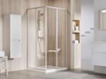 RAVAK Supernova cabină de duș 80x80 cm pătrat satin mat/sticlă transparentă 14V40UO2Z1S (14V40UO2Z1S)