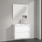 Villeroy & Boch My View+ dulap 80x16.8x75 cm cu oglinda alb A48280VE (A48280VE)