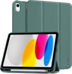 Tech-Protect Sc Pen oldalra nyíló kitámasztható mappa tok ceruza tartóval Apple iPad 11 2025 / iPad 10.9 2022 zöld (5906302309962)
