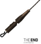 Delphin THE END Leadcore + PIN clip kötött horog / 3db 1m