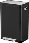 EKO-Europe Кош за отпадъци EKO X-CUBE с педал (30 л) - черен (EKO 936830 - Black)