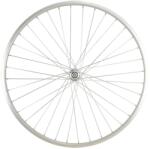 VELOX Elülső kerék kerékpárhoz, teljes tengelyes anyával, alumínium felnivel Velox 650 szürke