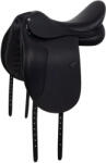 EQUESTRO Lovagló nyereg póni számára levehető támaszokkal Equestro fekete