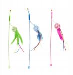 Duvoplus Macskajáték Horgászbot labdával és tollakkal 46cm (KDUO076)