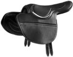 Premier Equine Bőr félkeretes lovas nyereg Premier Equine Racing fekete