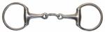 KARLSLUND Kétgyűrűs zablához ló számára Karlslund Máni bit 125 MM szürke