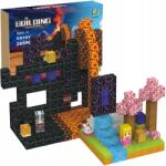 ALLNOEL Mágneses Építőkockák 285 Db-os Gyerekeknek 8 Db Pixel Figura Szett (Klocki magnetyczne sześciany 285 EL C018Y)