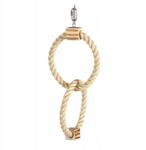 Duvoplus Duvo+ Madárjáték Dupla szizál karika (5414365325312)