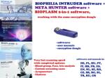 BIOPHILIA Softuri si stick USB de encriptare pentru soft Biophilia Intruder NLS, pentru soft Meta Hunter NLS si pentru soft Bioplasm 2 in 1 NLS (DUCBINTNLSMTHB21)
