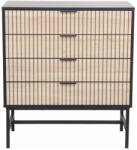  Mago K2 Tölgy-Fekete Matt Komód Laminált Lappal (SIG-MAGOK2)