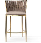  Hordia Bárszék 60 Bársony Bézs Arany Lábakkal (ATE-HORDH6XXBGEBCGI)