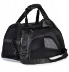 Petsi Utazó szállító táska kisállat macska kutya fekete (ME03-01)