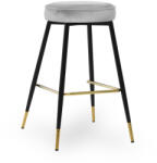  CIRCO M Kárpitozott Bárszék Fém Szürke 60cm (ATE-CIRCH6STGR1XXXP)