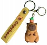  Kapibara Kulcstartó Kapibara Capybara Fiúk napja Ajándék Nagy Kulcstartó (brelok kapibara)