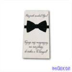  Esküvői téglalap 14x7, 5cm - Köszönök mindent apa! - Menyasszonytól