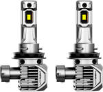 NOVSIGHT Lămpi Autoturismului H11 LED 6500K Alb rece 12-24V 100W 2buc A500 N62 H11 (H11)