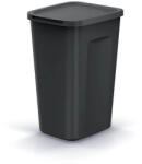 Prosperplast Coș de gunoi COMPACTA Q FLAP PLUS reciclat negru, volum 50l Cos de gunoi