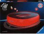 Ravensburger Puzzle 3D RAVENSBURGER Iconics Luminoase: Allianz Arena (Ediție de Noapte) 216 piese