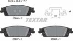 TEXTAR Set placute frana TEXTAR 2586601 (2586601)