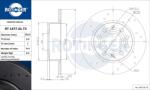 ROTINGER Disc frana ROTINGER GRAPHITE DRILLED RT 1477-GL T3 (RT 1477-GL T3)