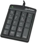 MANHATTAN Tastatura numerica USB 2.0 176354, Manhattan (KEYPAD-176354-MNH)