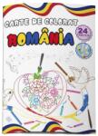  Carte de colorat Romania, 24 pagini, A4 (771067)