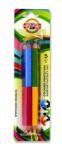 KOH-I-NOOR Creioane colorate Koh-I-Noor Duo-Color Jumbo, set 5 culori (K2195-5BL)