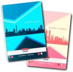 Herlitz Caiet A5 70 file cu spirala City, Herlitz (9484680)