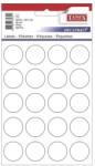 Tanex Etichete rotunde albe 25 mm, 200 buc. /set, Tanex (TX-OFC-132-WH)