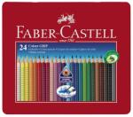 Faber-Castell Creioane colorate Faber-Castell Grip set 24 culori cutie metal (FC112423)