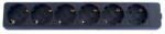 TED Electric Prelungitor cu 6 prize, lungime 1, 5m, TED Electric (P6L1.5)