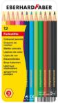 Eberhard Faber Creioane colorate Eberhard Faber set 12 culori in cutie metal (EF514813)