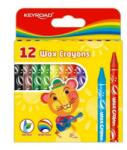 Keyroad Creioane colorate cerate 12 culori, Keyroad (KR971303)
