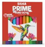 Silka Creioane colorate Silka Prime 12 culori scurte (lungime 1/2) (SK-504144)