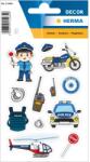 Herma Abtibild politie, Herma (H-15484)