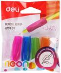 Deli Grip cauciuc pentru creioane, set 4 bucati, Deli (DLEU75002)