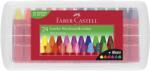 Faber-Castell Creioane colorate cerate Jumbo Faber-Castell 24 culori, cutie plastic (FC120034)