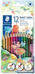 STAEDTLER Creioane colorate Staedtler 12 culori Noris triunghiulare (ST-187-C12)