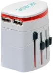 Spacer Adaptor priza universal 2xUSB Spacer (SPAD-UNIV)