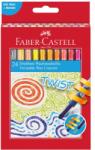 Faber-Castell Creioane colorate cerate retractabile Faber-Castell 24 culori (FC120004)