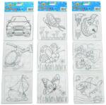  Set 3 puzzle 16 piese de colorat (P2508)