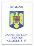  Carnet elev pentru clasele I-IV (CE1-4)