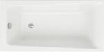 Cersanit LORENA 140x70 cm egyenes kád kádlábbal, fehér S301-073 (S301-073)