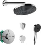 SANITINO - Set de duș cu termostat și corp încastrat hansgrohe, accesorii kielle, crom SANI21HHK002 (SANI21HHK002)