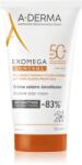 A-DERMA Exomega Control Emollient Solar Cream védőkrém arcra és testre SPF 50+ 150 ml