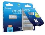 Panasonic ENELOOP elem (AA, BK-3MCDE, 1.2V, 2000mAh Ni-MH, újratölthető) 8db/csomag (BK-3MCDE/8BE) (BK-3MCDE/8BE)