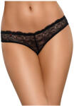 Obsessive Frivolla - pikáns női csipke bugyi - fekete (5901688212981) - szexaruhaz