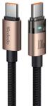 Mcdodo Cablu de date Mcdodo CA-5581, Type-C la Type-C Fast Charging, 100W, LED, 1.2m, Negru