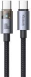 Mcdodo Cablu de date Mcdodo CA-5580, Type-C la Type-C Fast Charging, 100W, LED, 1.2m, Negru